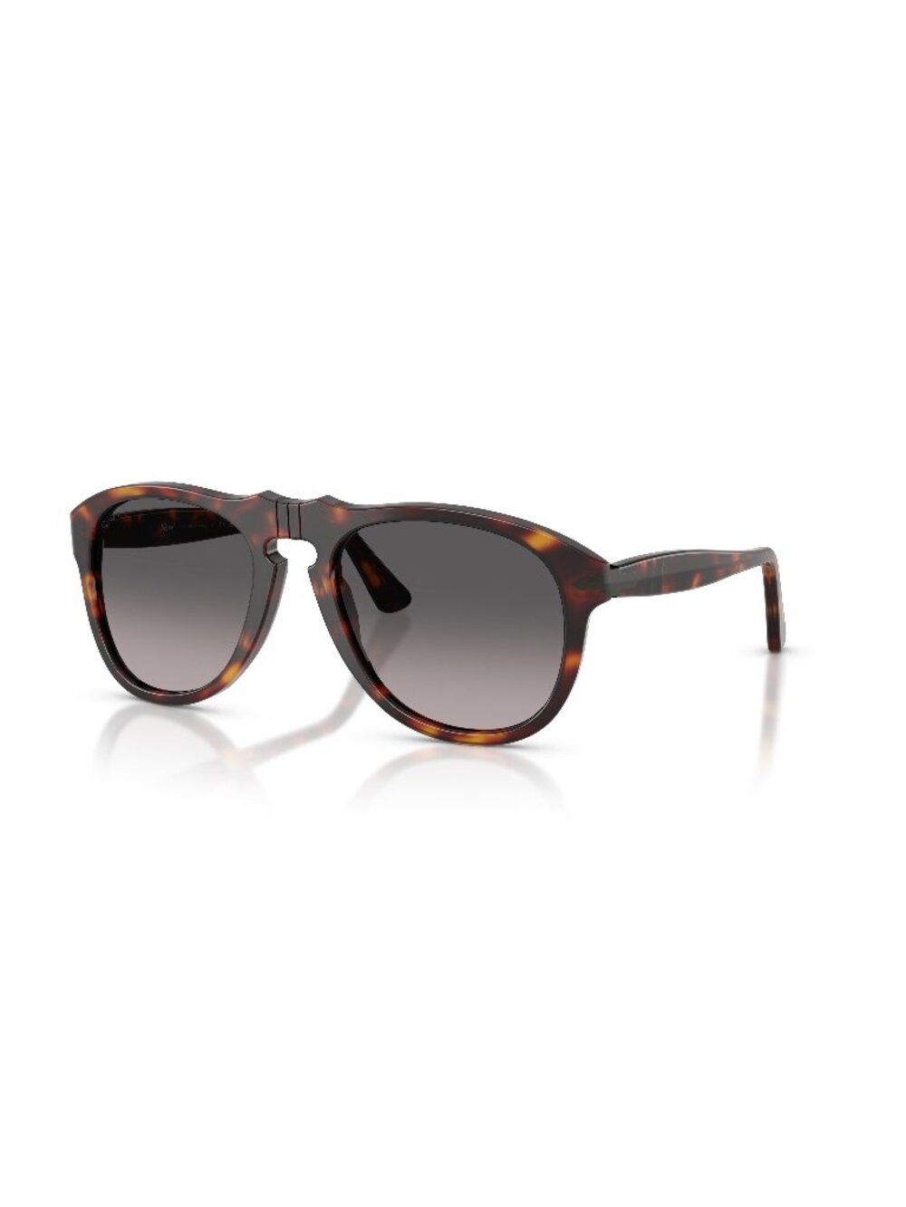 New Persol Unisex Sunglasses Havana Grey Lens Acetate Frame PO0649NE 24 M3 56
